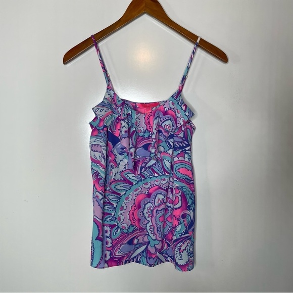 Lilly Pulitzer Karsen Cami Tank Top Size Xsmall - Picture 3 of 7